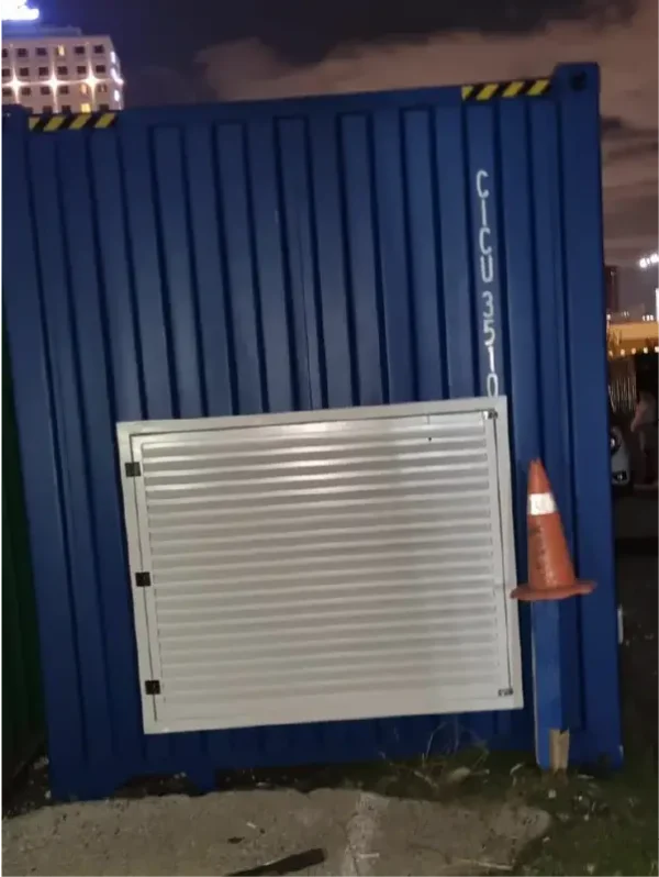 40ft Container Cold Room Back Door 4