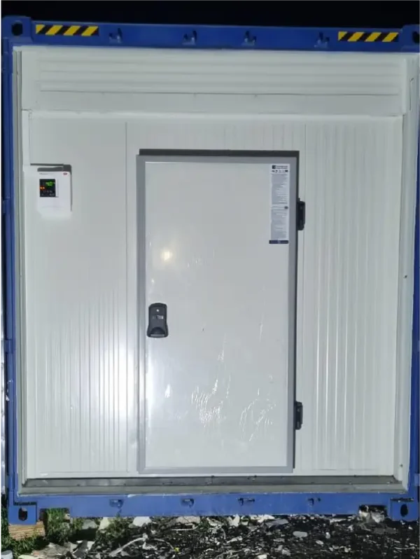 40ft konteyner soğuk odalar ön kapı 7
